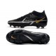 Nike Phantom GT2 Dynamic Fit Elite FG Shadow - Svart Grå Guld