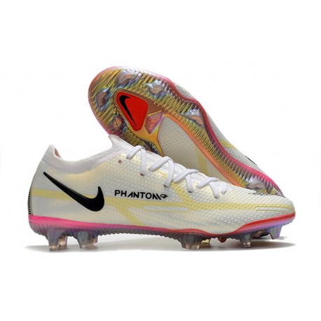 Nike Phantom GT2 Elite FG Herr Rawdacious - Vit Röd Rosa