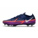 Nike Phantom GT2 Elite FG Herr UV - Navy Vit Lila