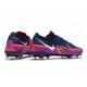 Nike Phantom GT2 Elite FG Herr UV - Navy Vit Lila