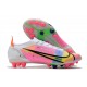 Nike Mercurial Vapor XIV Elite AG-Pro Dragonfly - Vit Silver Mörklila