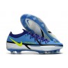 Nike Phantom GT2 Elite FG Herr Blå Gul Grå