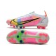 Nike Mercurial Vapor XIV Elite AG-Pro Dragonfly - Vit Silver Mörklila
