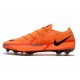 Fotbollsskor Nike Phantom GT II Elite FG Orange Svart