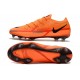 Fotbollsskor Nike Phantom GT II Elite FG Orange Svart