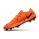Fotbollsskor Nike Phantom GT II Elite FG Orange Svart
