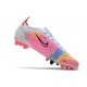 Nike Mercurial Vapor XIV Elite AG-Pro Dragonfly - Vit Silver Mörklila