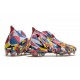 Fotbollsskor för Herrar adidas Predator Edge + FG Geometric - Blå Gul Röd LIMITED EDITION