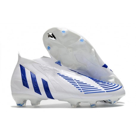 Fotbollsskor för Herrar adidas Predator Edge + FG Diamond Edge - Vit Blå