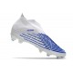 Fotbollsskor för Herrar adidas Predator Edge + FG Diamond Edge - Vit Blå