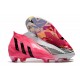 Fotbollsskor adidas Predator Edge + FG Unite Football - Rosa Svart Vit
