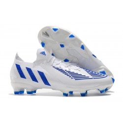 adidas Predator Edge.1 Low FG Herr Diamond Edge - Vit Blå