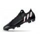 adidas Predator Edge.1 Low FG Herr Edge of Darkness - Svart Vit Röd