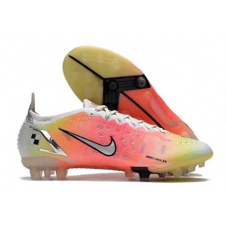 Nike Mercurial Vapor XIV Elite AG-Pro Vit Röd Silver