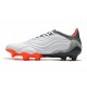 adidas Fotbollsskor Predator Edge.1 L FG WhiteSpark - Vit Röd Silver