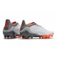 adidas Fotbollsskor Predator Edge.1 L FG WhiteSpark - Vit Röd Silver