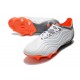 adidas Fotbollsskor Predator Edge.1 L FG WhiteSpark - Vit Röd Silver