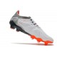 adidas Fotbollsskor Predator Edge.1 L FG WhiteSpark - Vit Röd Silver
