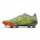 adidas Fotbollsskor Predator Edge.1 L FG Numbers Up - Grå Vit Gul