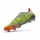 adidas Fotbollsskor Predator Edge.1 L FG Numbers Up - Grå Vit Gul