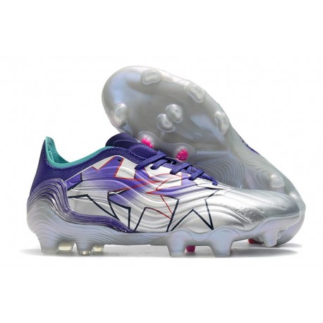 adidas Fotbollsskor Predator Edge.1 L FG Silver Lila