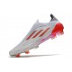 Fotbollsskor adidas X Speedflow+ FG Biały Żelazo Czerwony 