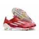 Fotbollsskor adidas X Speedflow+ FG Meteorite - Röd Svart Röd