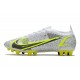 Nike Mercurial Vapor XIV Elite AG-Pro Silver Safari - Vit Svart Silver