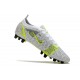 Nike Mercurial Vapor XIV Elite AG-Pro Silver Safari - Vit Svart Silver