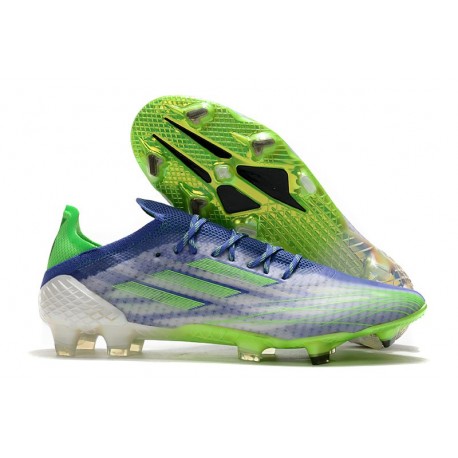 adidas X Speedflow.1 FG Adizero Prime X - Vit Grön Blå LIMITED EDITION