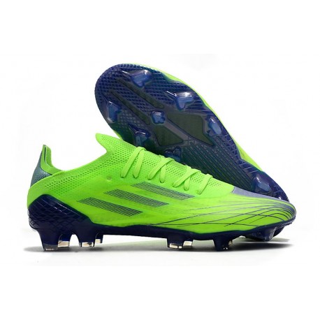 Ny adidas X Speedflow.1 FG Grön Lila