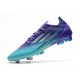 Ny adidas X Speedflow.1 FG Champions Code - Lila Silver Turkos