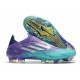 adidas X Speedflow+ FG Herr Champions Code - Lila Silver Turkos