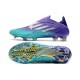 adidas X Speedflow+ FG Herr Champions Code - Lila Silver Turkos