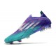 adidas X Speedflow+ FG Herr Champions Code - Lila Silver Turkos