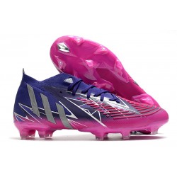 Fotbollsskor adidas Predator Edge.1 FG Champions Code - Lila Silver Rosa