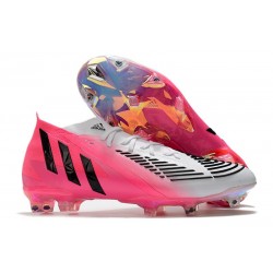 Fotbollsskor adidas Predator Edge.1 FG Unite Football - Rosa Svart Vit LIMITED EDITION