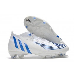 Fotbollsskor adidas Predator Edge.1 FG Diamond Edge - Vit Blå