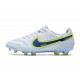 Nike Tiempo Legend IX Elite FG Ny Vit Blå