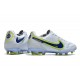 Nike Tiempo Legend IX Elite FG Ny Vit Blå