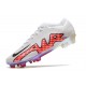 Nike Fotbollssko för gräs Zoom Mercurial Vapor Elite FG Vit Röd