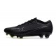 Nike Fotbollssko för gräs Zoom Mercurial Vapor Elite FG Shadow - Svart Grå Vit Neon