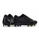 Nike Fotbollssko för gräs Zoom Mercurial Vapor Elite FG Shadow - Svart Grå Vit Neon