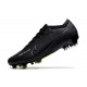 Nike Fotbollssko för gräs Zoom Mercurial Vapor Elite FG Shadow - Svart Grå Vit Neon