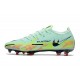 Fotbollsskor Nike Phantom GT II Elite FG Bonded - Grön Blå