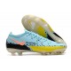 Fotbollsskor Nike Phantom GT II Elite FG Lucent - Turkos Svart Gul