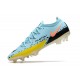 Fotbollsskor Nike Phantom GT II Elite FG Lucent - Turkos Svart Gul