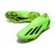 adidas X Speedportal+ FG Herr Game Data - Grön Svart Gul