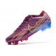 Nike Fotbollssko för gräs Zoom Mercurial Vapor Elite FG Mbappé Röd Guld