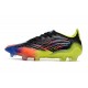 adidas Fotbollsskor Predator Edge.1 L FG Al Rihla - Svart Turkos Gul